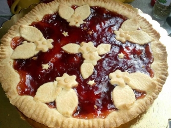 crostata decorata
